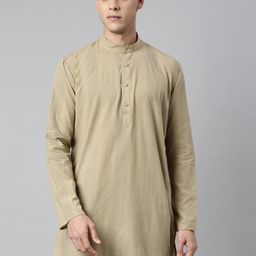 TATTVA Men Khaki Kurta-picture-43