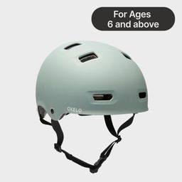 Inline Skating Skateboarding Scootering Helmet MF500 - Light Khaki-image-78