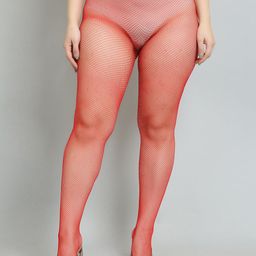 COLOR STYLE Diamond Rinestone Mid-Rise Semi Sheer Stockings-image-7