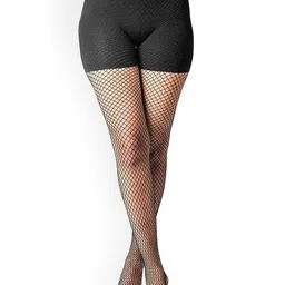 CareDone High-Rise Sheer Nylon Stretchable Stockings-image-34