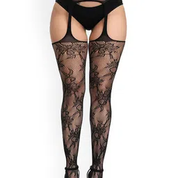 CareDone Self Design Sheer Stockings-image-34