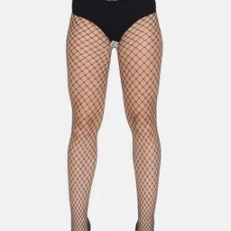mod & shy Black Fishnet Stockings-image-54