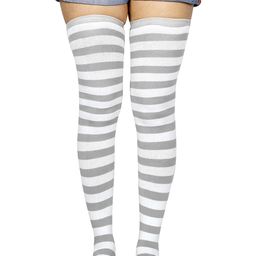 BAESD Striped Thigh-High Stockings-image-39
