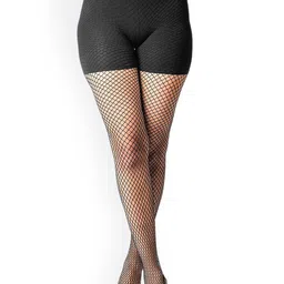 CareDone High-Rise Sheer Nylon Stretchable Stockings-image-35