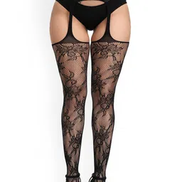 CareDone Self Design Sheer Stockings-image-33