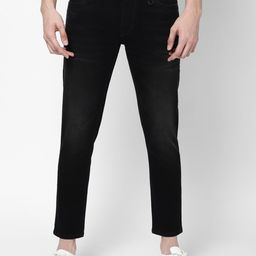 Lee Men Black Skinny Fit Light Fade Stretchable Jeans-image-100