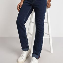 Lee Men Bruce Skinny Fit Mid-Rise Clean Look Stretchable Jeans-picture-2