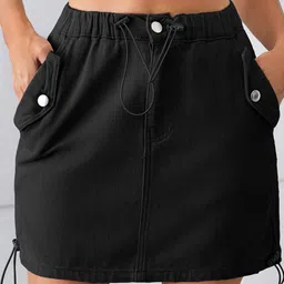 StyleCast A-Line Mini Skirt-image-86