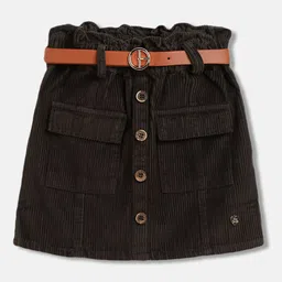 Blue Giraffe Infant Girls Straight Mini Skirt-image-10
