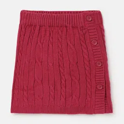 United Colors of Benetton Girls Self Designed A-Line Mini Skirt-picture-24