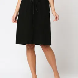 High Star Knee Length Pure Cotton A-Line Skirt-picture-24