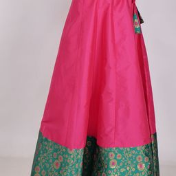 Frolic Rolic Printed Flared Maxi Skirt-16
