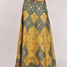 Frolic Rolic Printed Flared Maxi Skirt-picture-17
