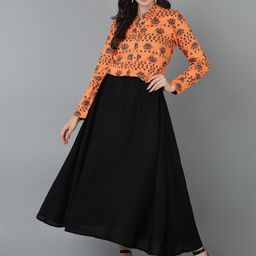 VAHSON Printed Top and Skirt Co-Ords-image-11