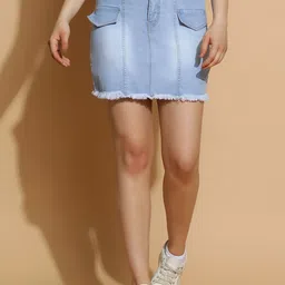Stylecast X Kotty Straight Mini Skirts-image-3