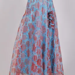 Frolic Rolic Printed Flared Maxi Skirts-picture-52