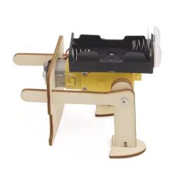 Wooden Walking Dance Robot STEM Kit DIY Mechanical Walking Dancing Robot Toy Build Your Own Walking Dance Robot Toy Develop Engineering & Creativity - RS6396Wooden Walking Dance Robot STEM Kit DIY Mechanical Walking Dancing Robot Toy Build Your Own Walking Dance Robot Toy Develop Engineering & Creativity - RS6396 image 2