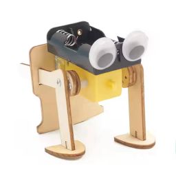 Wooden Walking Dance Robot STEM Kit DIY Mechanical Walking Dancing Robot Toy Build Your Own Walking Dance Robot Toy Develop Engineering & Creativity - RS6396Wooden Walking Dance Robot STEM Kit DIY Mechanical Walking Dancing Robot Toy Build Your Own Walking Dance Robot Toy Develop Engineering & Creativity - RS6396 image 1