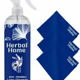 Herbal Home Lens Cleaner 500 Ml For Glasses, Screens and 3 ClothLens Cleaner-image-26