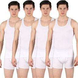 Pack of 4 Men Vest-image-47
