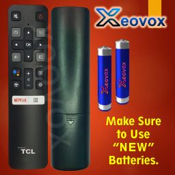 Xeovox compatible for TCL Tv Original for Iffalcon tcl Smart Android 4k FHD UHD QLED TCL, Iffalcon, No Voice Command, or Google Assistance Feature Remote Controller image 5