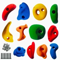 12Pack Rock Climbing Holds for Indoor Outdoor with Hardware Kit Climbing Hold-picture-9