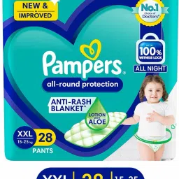 All Round Protection Diaper Pants, Anti Rash Blanket, Lotion with Aloe - XXL-19
