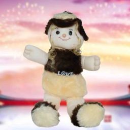 Super Soft Fur Doll Plush Toy Huggable Doll for baby girl /Birthday Gift - 63 cm-image-47