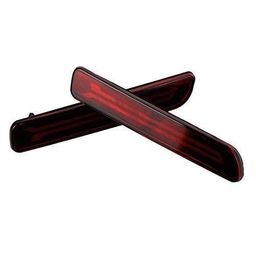 AUTOXYGEN Car Rear Bumper LED DRL_1 Matrix Reflector Light With Scan,Parking, Brake And Running Indicator For Baleno/Brezza/Ciaz/Ertiga/New Swift Dzire/Scross/Ritz/SX4/New Wagonr (Red, Pack of 2) image 2