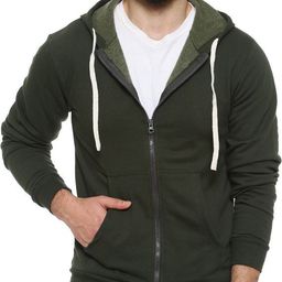 campus sutra Men Full Sleeve Solid Hooded Sweatshirt-picture-18