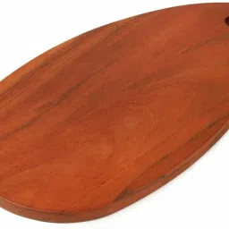 14" x 8" Brown Acacia Wooden Serving Platter with Chutney Bowl Tray Serving Set-image-6