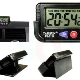 Digital Black Clock-26