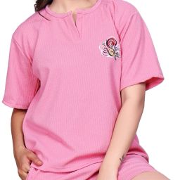 Tunic Regular Shorts Co-ords Set-image-72