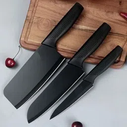 High Carbon SS Ultra Sharp Butcher, Meat, Pairing, Vegetable Knife for Kitchen Kitchen Tool Set-12
