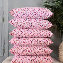 ypoloipo LUXURY Microfibre Solid Sleeping Pillow Pack of 6-picture-23