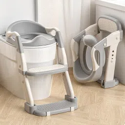 Folding Potty Training Seat 2 in 1 for Toddlers Anti Slip Soft Padded Seat Potty Seat-image-38