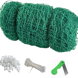 UVStabilizedNylonPigeonNetBirdNetMonkeyNet10X20FeetGreenColor30Tags30Clamp1Blade Camping Net-picture-36