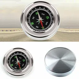 Stainless Steel Directional Magnetic Compass for Feng Shui/Travel-Silver Compass-picture-39