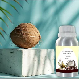 Veena Coco Vanilla Long Lasting & Strong Aroma Oil Diffuser in a Aluminium Can 100 ml Room, Garden, bedding room, Office, Bar Diffuser-31