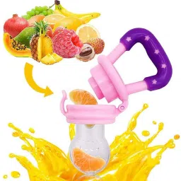 aerex Fruit & Vegetable Feeder | Soft Pacifier | Baby Fruit Feeder | Fruit Nibbler | Soother image 4