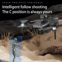 clubics Drone with Camera GPS Brushless Motor Foldable and 3D Flips Headless Toy Drone Drone image 3