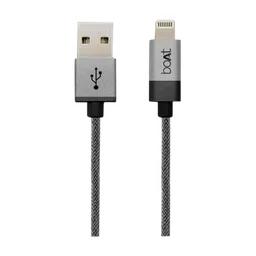 boAt LTG 500 Type A to Lightning 3.3 Feet (1M) Cable (MFi Certified, Space Grey)-22
