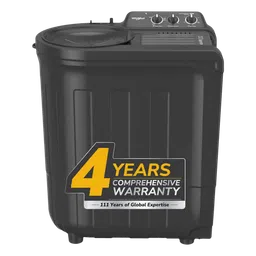 Whirlpool 7.5 kg 5 Star Semi Automatic Washing Machine with In built Scrubber (Magic Clean, 30291, Grey)-10