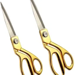 high grade metal scissor pack of 2 (10.5 and 9.5) Scissors-image-64