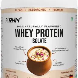 100% Whey Protein Isolate 500 GM (Milk Masala) 25g Protein, Muscle Growth Whey Protein-image-67
