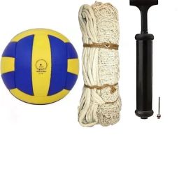 classy yellow blue rubber volleyball size 4 sd2 Volleyball - Size: 4-image-11