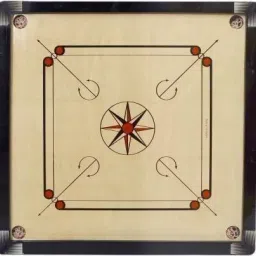 (32 X 32) Glossy 32 inch Carrom Board with wooden Coins Striker 80 cm Carrom Board-image-98