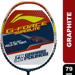 li-ning G-Force 3800 Superlite Blue, Brown Unstrung Badminton Racquet-picture-40