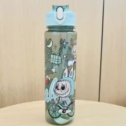 Trendy Labubu Water Bottle 800 ml Bottle-image-23