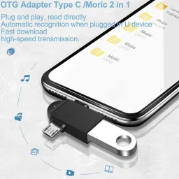 KAELAN USB Type C, Micro USB OTG Adapter image 4